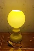 Retro üveg lámpa 1977