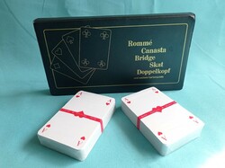 Póker - Canasta - Bridge Francia kártya csomag