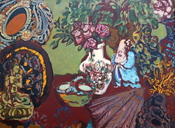 Elizabeth Cora's decorative painting with guarantee
