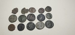 15 db Antik Római Császárság Korabeli Érme.