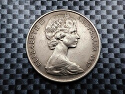 Australia 20 cents, 1967