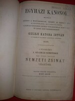 1875 István Geleji soldier: church canons ecclesiastical law book reform in Satu Mare. Diocese