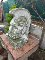 Antique carved stone head
