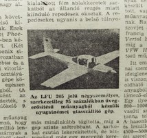 1969 július 11  /  NÉPSZABADSÁG  /  Régi ÚJSÁGOK KÉPREGÉNYEK MAGAZINOK Ssz.:  12254