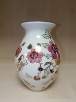 Zsolnay butterfly pattern vase