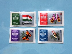 (Z) 1961. International stamp exhibition row** - Budapest i. - (Cat.: 400.-)
