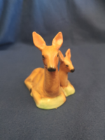 Bodrogkeresztúr ceramics - deer with kid