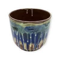 Városlőd ceramic pot with continuous glaze