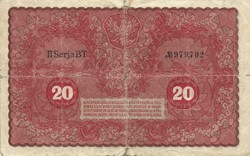20 marka 1919 Lengyelország II. széria 1.