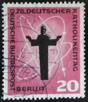 Bb180p / Germany - Berlin 1958 Catholic Day stamp series 20 pf. Closing value is sealed