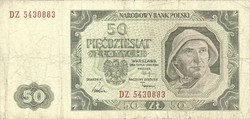 50 zloty zlotych 1948 Lengyelország 2.