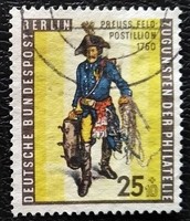 Bb131p / Germany - Berlin 1955 stamp day stamp stamped