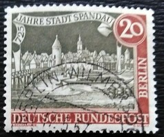 Bb159p / germany - berlin 1957 spandau 725 year stamp sealed