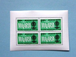 (B) 1962. The year of the fight against malaria ii. Small sheet** - (cat.: 800.-)