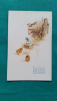 Antique Easter postcard, used