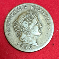 1959.  Peru 20 Centavos  (1627)