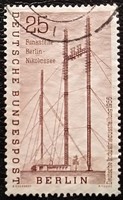 Bb157p / Germany - Berlin 1956 Berlin Industrial Exhibition stamp stamped