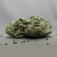 Unpolished pyrite block - 1.7 kg