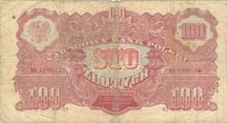 100 zloty zlotych 1944 Lengyelország VH.