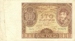 100 Zloty zlotych 1934 Poland 1.