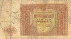 10 zloty zlotych 1946 Lengyelország 1.