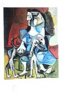 Pablo Picasso - Woman with Dog