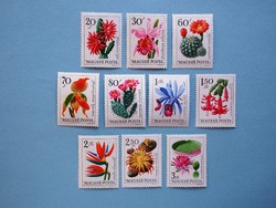 (Z) 1965. Flower vi. Series ** - flowers of botanical gardens - (cat.: 500.-)