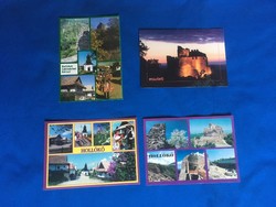 Four old postcards: Ravenstone
