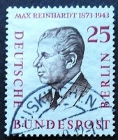 Bb169p / Germany - Berlin 1957 famous Berlin men stamp series 25 pf. Its value is sealed