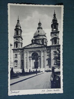 Postcard, Budapest, Saint Stephen's Basilica, 1940