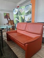 Real leather sofa
