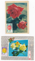 Roses - cm postcards from Romania