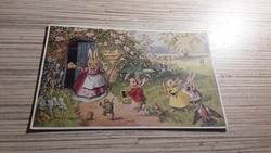 Antique greeting postcard.