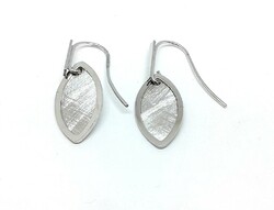 Modern silver dangling earrings (zal-ag117721)