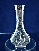 Wonderful Art Nouveau silver vase, German, ca. 1900!!!
