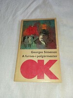 Georges simenon - the mayor of furnes (cheap library) fiction book publisher, 1970