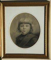 Rudolf Pupl (1861-): a portrait of a child