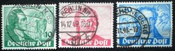 Bb61-3p / Germany - Berlin 1949 Johann Wolfgang von Goethe stamp set stamped