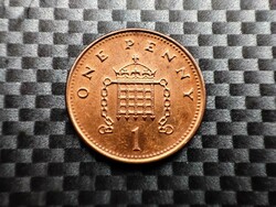 Egyesült Királyság 1 penny, 2001