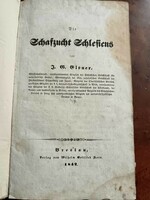 Elsner, J. G. Birkatartás Sziléziában. Első kiadás. Breslau, 1842-es most LEÉRTÉKELVE!