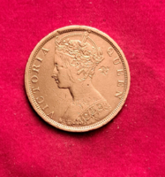 1901. Victoria Hong Kong 1 cent (1681)