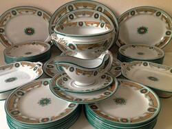 About 150 - 160 years old English John Dimmock faience tableware