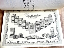 Krompecher Tápszergyár termékkatalógus 1900-as évek eleje -  A zab jelentősége