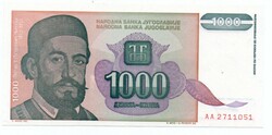 1.000   Dinár   1994    Jugoszlávia