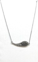 Silver necklace with angel wings (zal-ag115050)