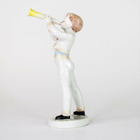 Trumpeter boy from Raven House