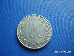 Yugoslavia 100 dinars 1987