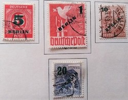 Bb64-7p / Germany - Berlin 1949 overprinted 