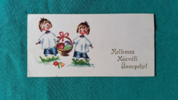 Easter greeting card, mini postcard