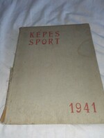 Képes Sport 1941 teljes évfolyam. vászonkötésben